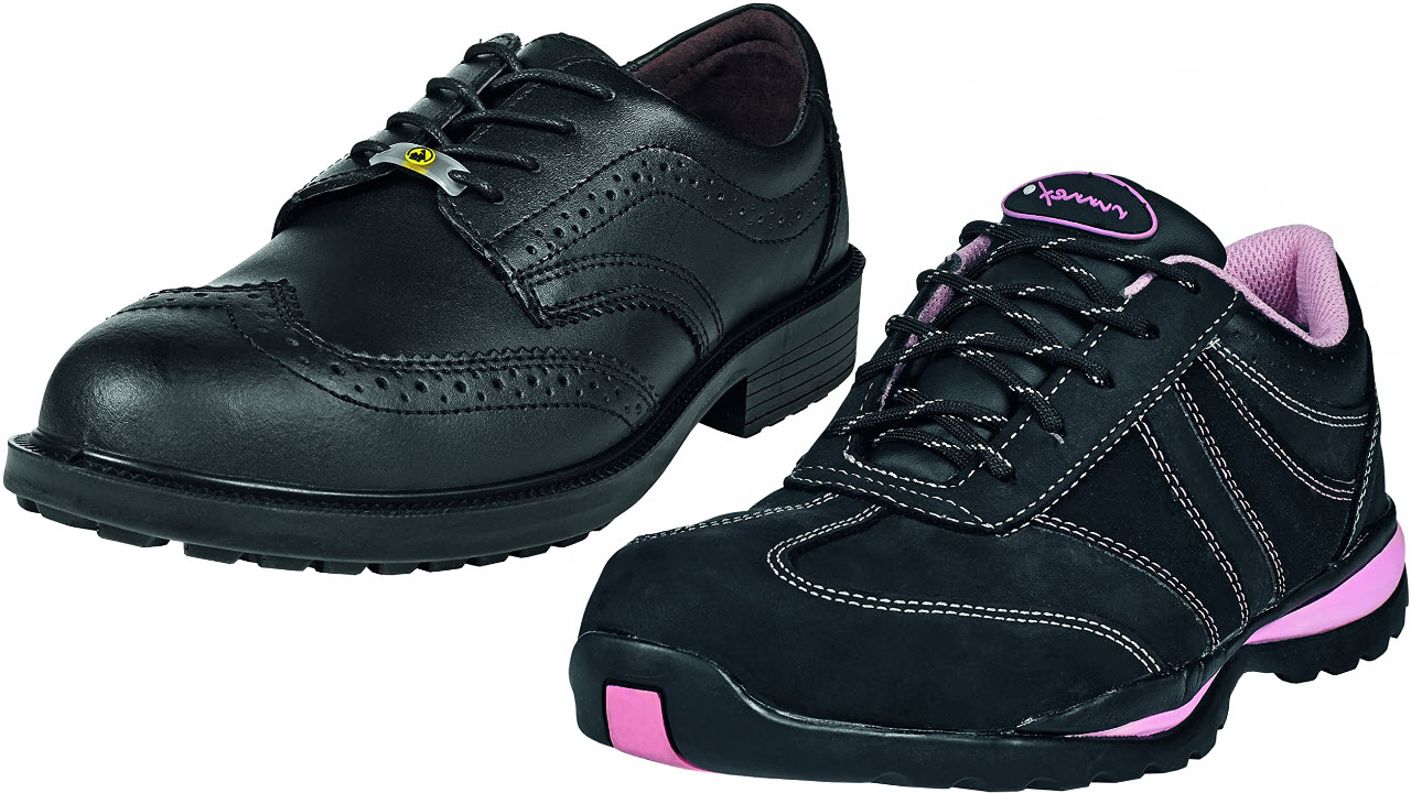 ruNNex Sicherheitsschuhe S2, Herren Office Star ESD, Damen GirlStar Arbeitsschuhe